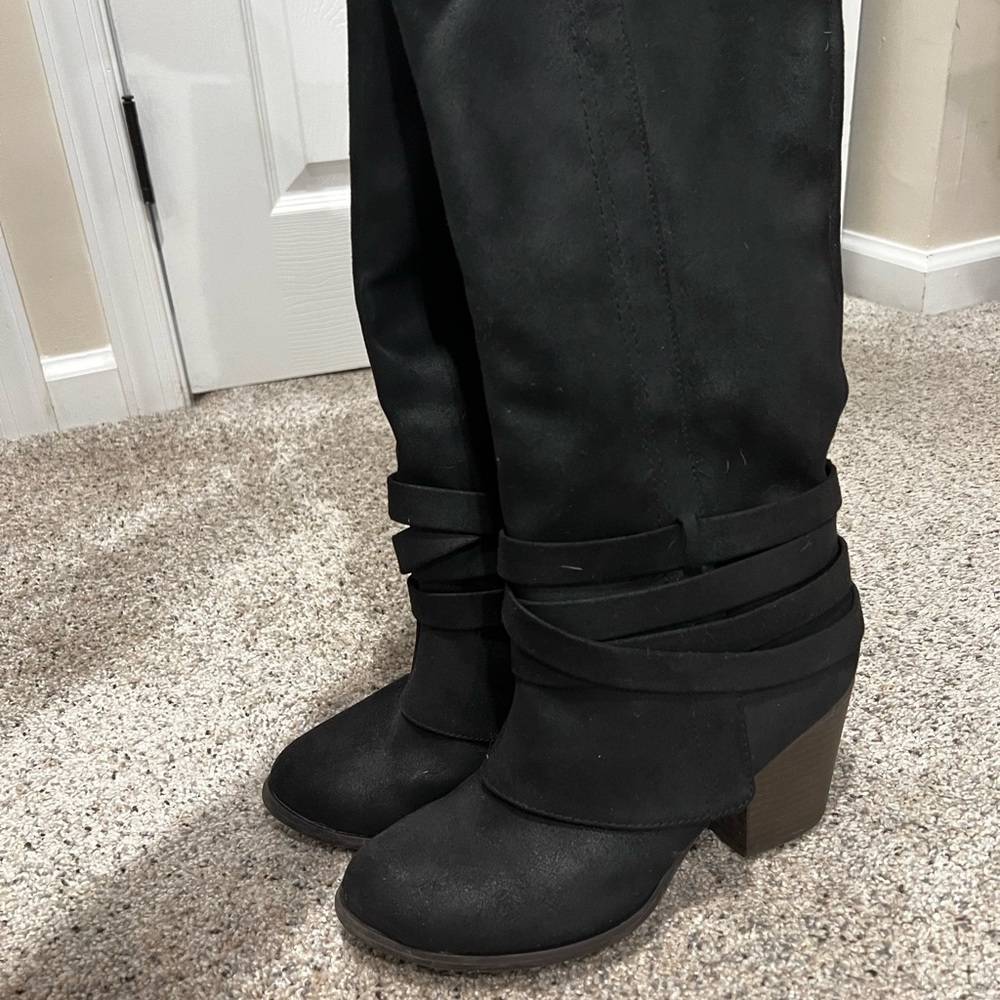 Below the knee boots